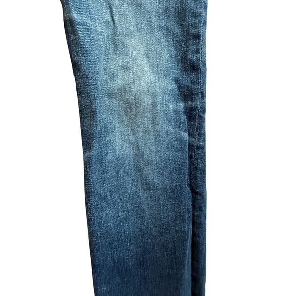 Adriano Goldschmid Mari High Rise Slim Straight Dark Wash Denim Jeans - Size 26 - Picture 9 of 9